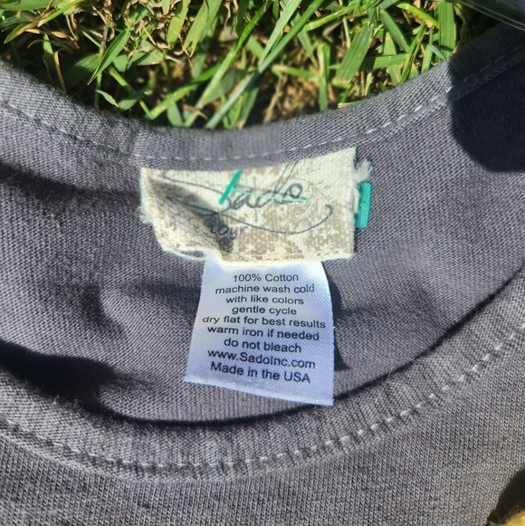 Sado GIRLS SIZE 9/10 little girls boutique TIERED FALL colors DRESS Adorable - Picture 4 of 10